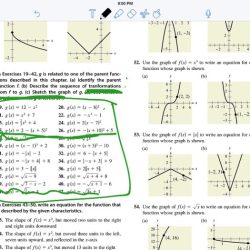 Unit 3 parent functions and transformations homework 2 answer key