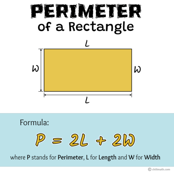 A poster can have a maximum perimeter of 42 inches